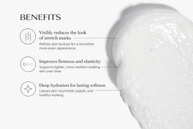 Generic retinol body lotion applied to neck and shoulders for firmer look