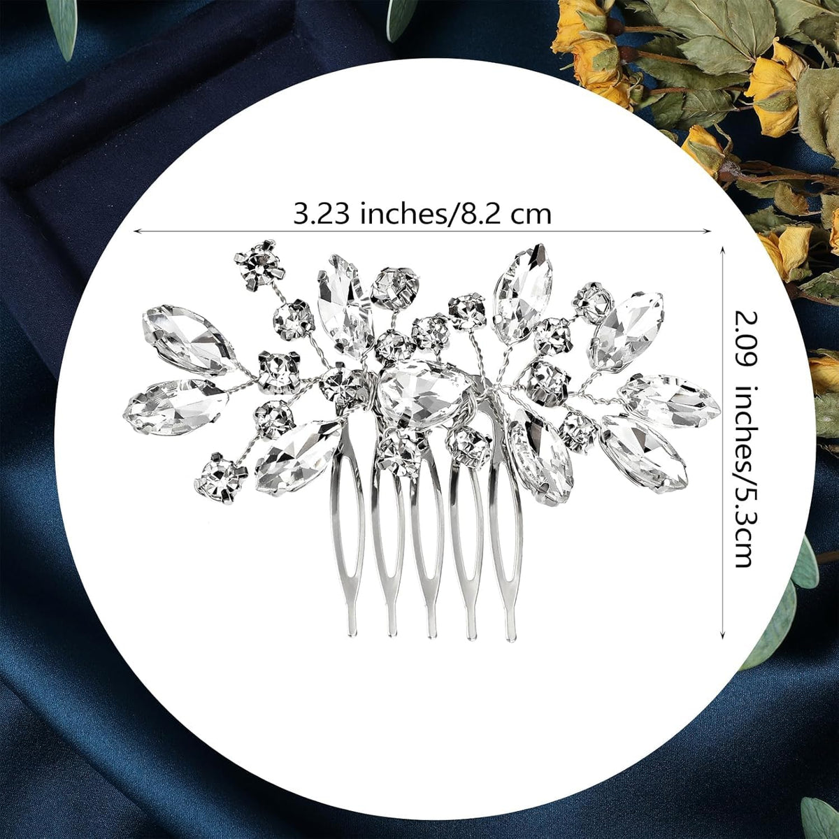 Generic rhinestone close-up revealing sparkle and fine metalwork for shine