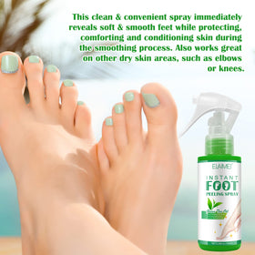 Generic rinsing feet after treatment, brand easy wash-off benefit