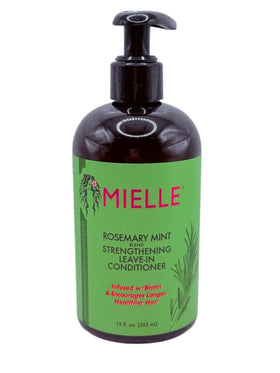 Generic brand rosemary mint scalp and hair oil dropper applying oil for nourishment and split-end protection