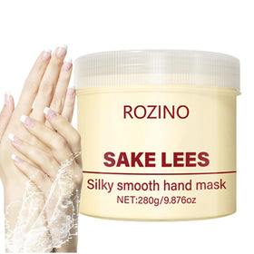 Generic hand mask front bottle showing label and volume, highlights quick hydration
