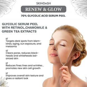 Generic brand serum texture on dropper highlighting lightweight application benefit