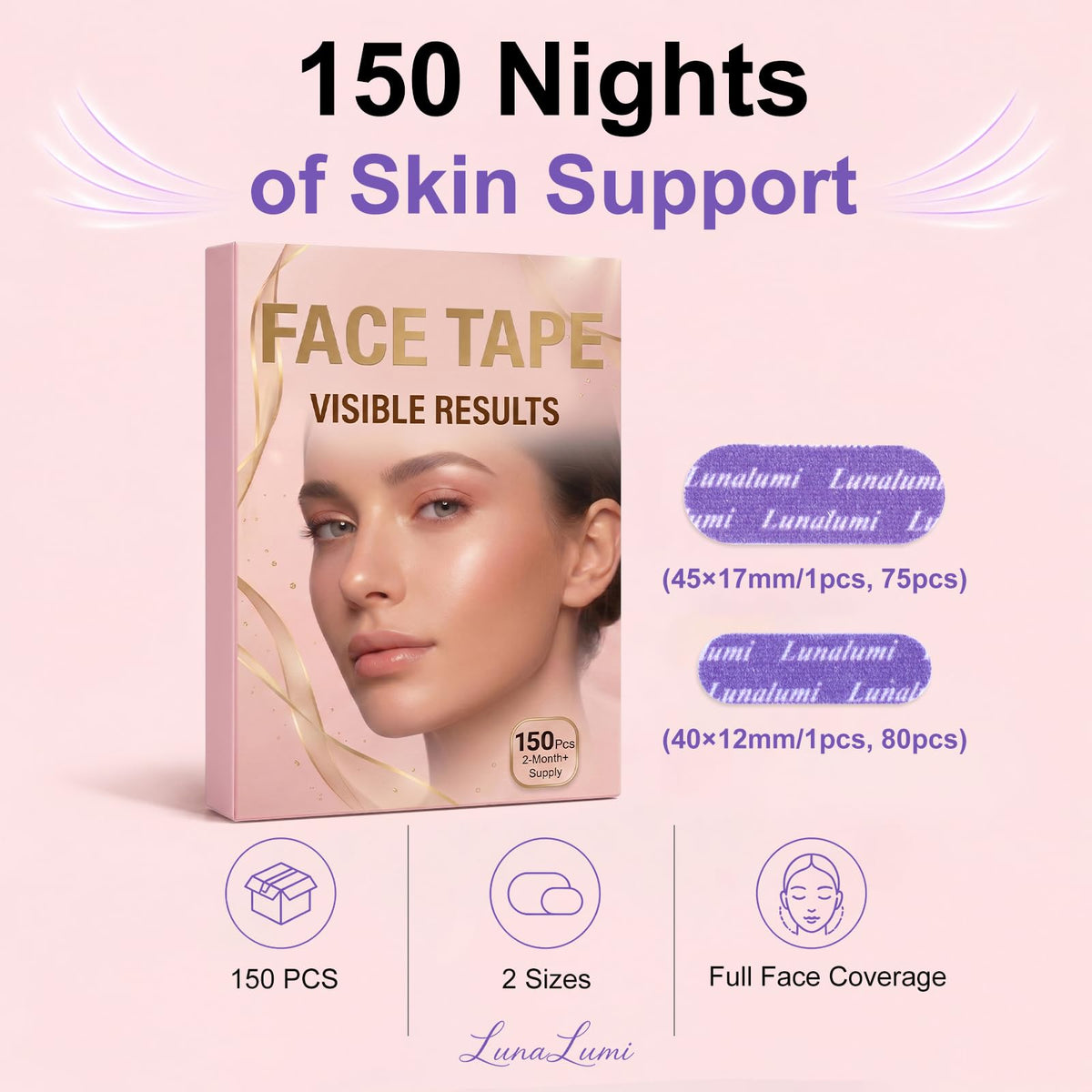 Generic sheet backing peeled to show adhesive detail, skin-friendly residue-free removal