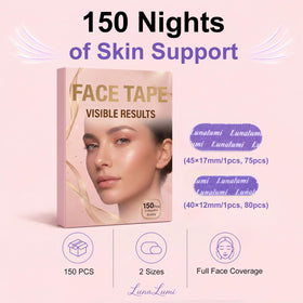 Generic sheet backing peeled to show adhesive detail, skin-friendly residue-free removal