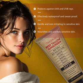 Generic 3.5 oz sunscreen beside common items showing travel-friendly compact size