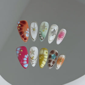 Generic texture and finish showing glossy reflection for polished appearance