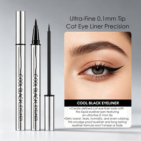 Generic brand glossy ink drop demonstrating creamy silky texture and pigment