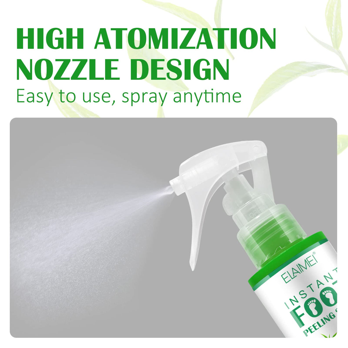 Generic texture of product on hand, brand hydration and gentle exfoliation