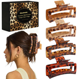 Generic tortoise shell front view showing clip shape and secure hold