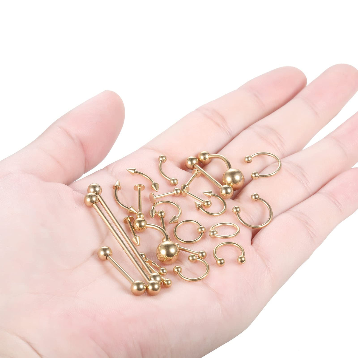 Generic demonstration of piercing tools in hand illustrating control and precision