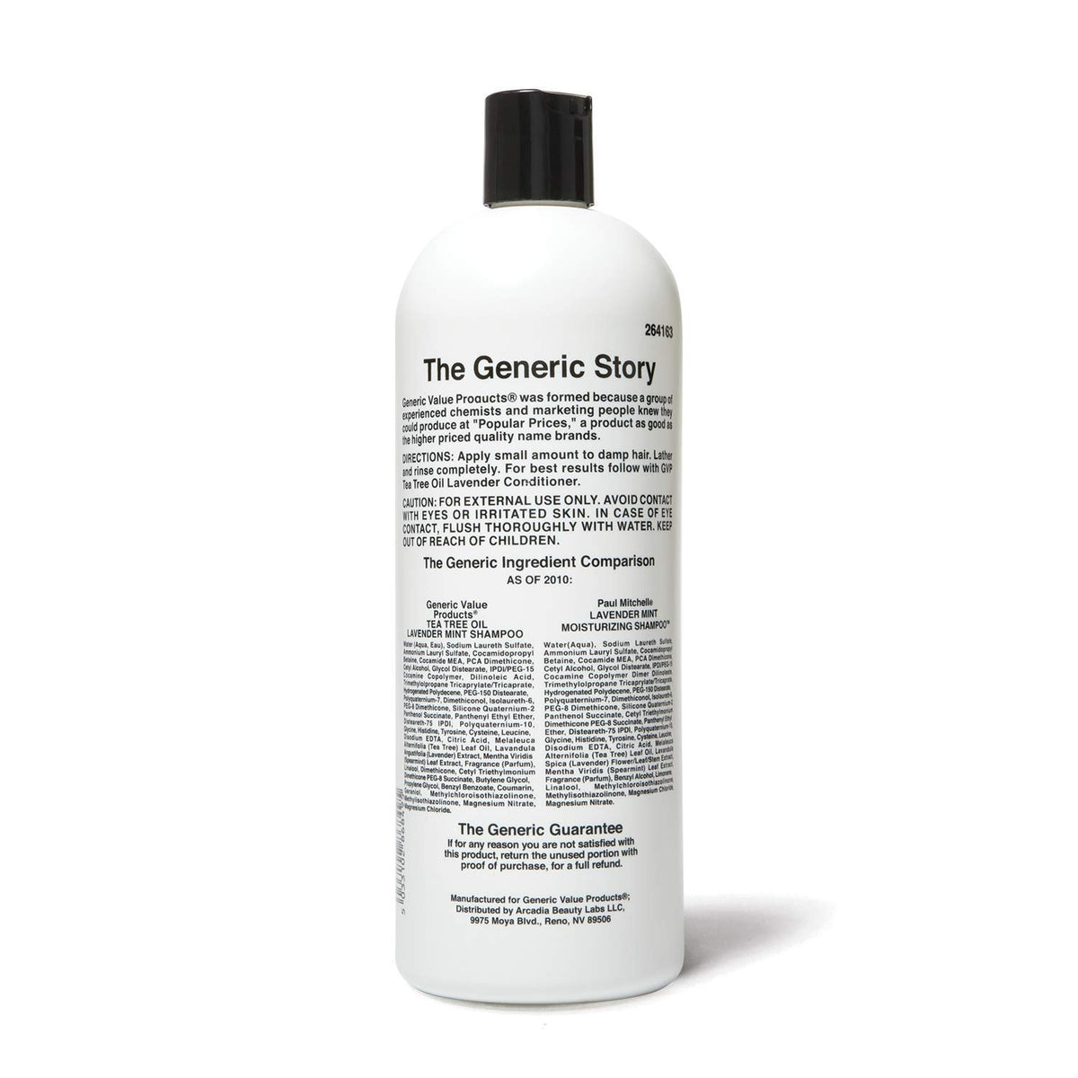 Generic Value Products close-up of rich lather texture demonstrating thorough cleansing and hydration