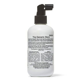 Generic Value Products styling in use shows spray at roots with blow-dryer for lasting lift