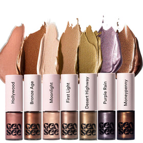 GEN SEE tapped on cheekbone for luminous highlight and multi-use benefit
