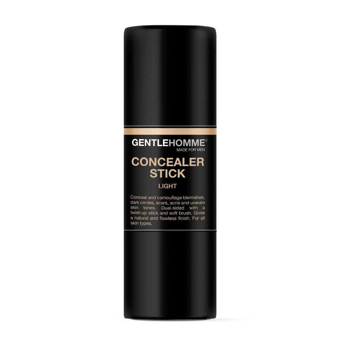 Gentlehomme brush close-up showing dense bristles for smooth blending