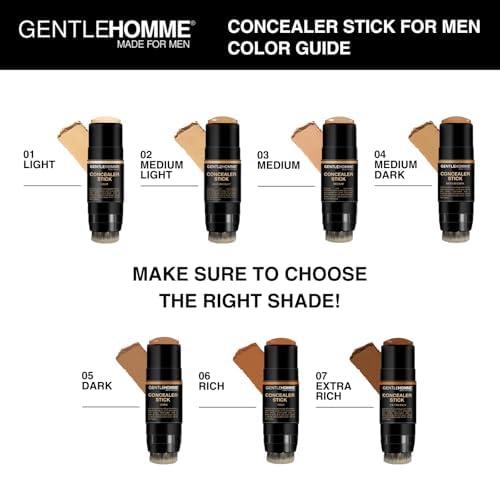 Gentlehomme concealer beside travel items showing compact size for on-the-go touch-ups