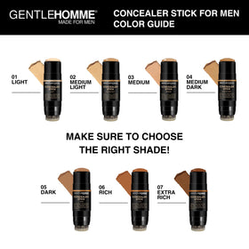 Gentlehomme concealer on bathroom vanity in lifestyle scene for everyday grooming benefit