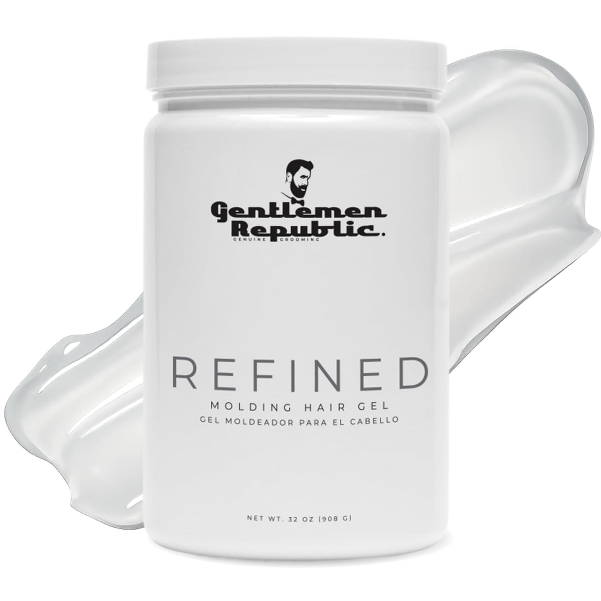 Gentlemen Republic front jar showing product and label for confident styling