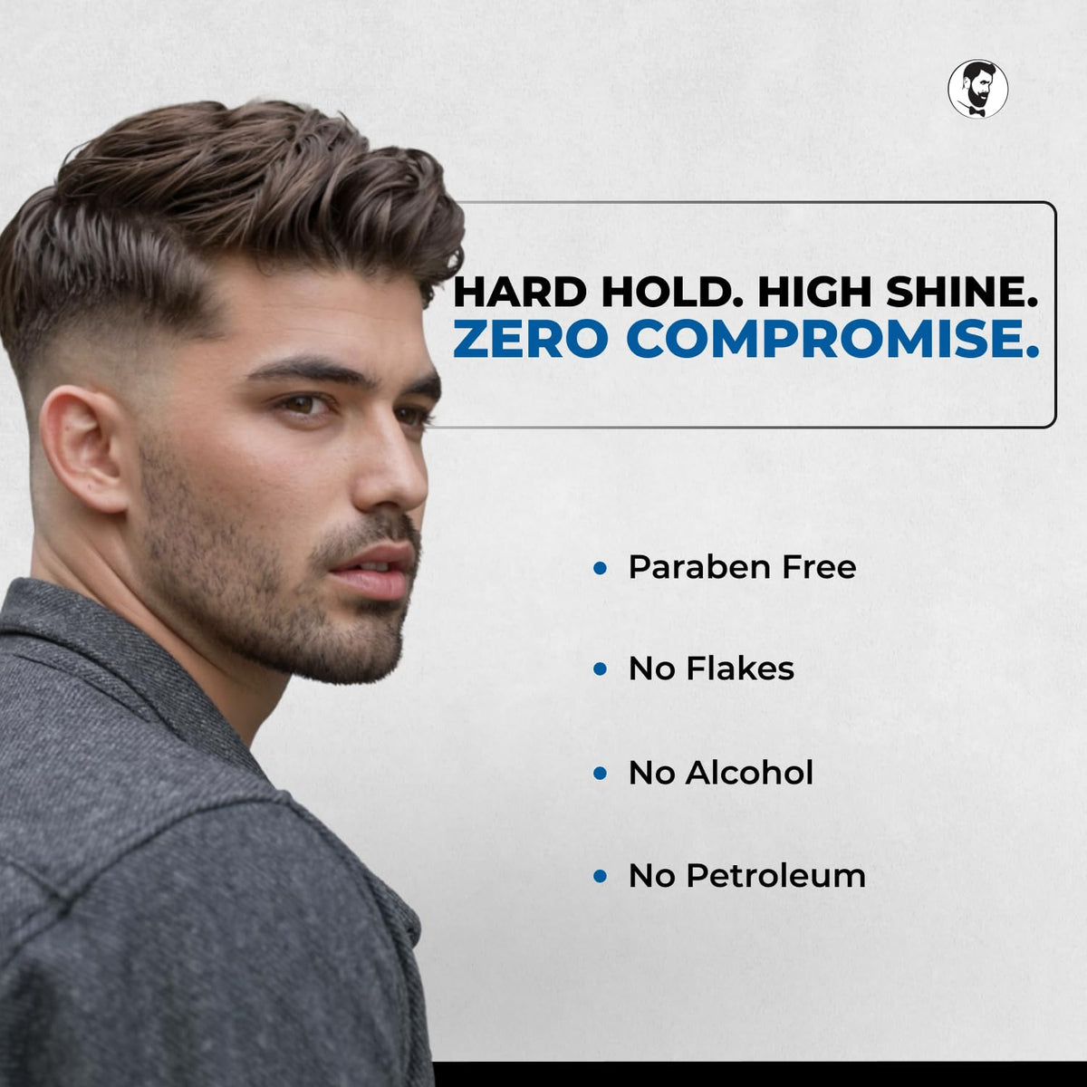 Gentlemen Republic in a gym bag demonstrating travel-friendly, reliable styling benefit