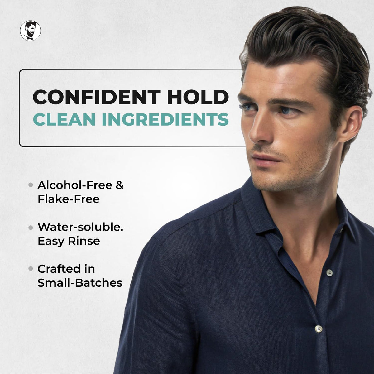 Gentlemen Republic open jar revealing smooth gel texture for easy styling