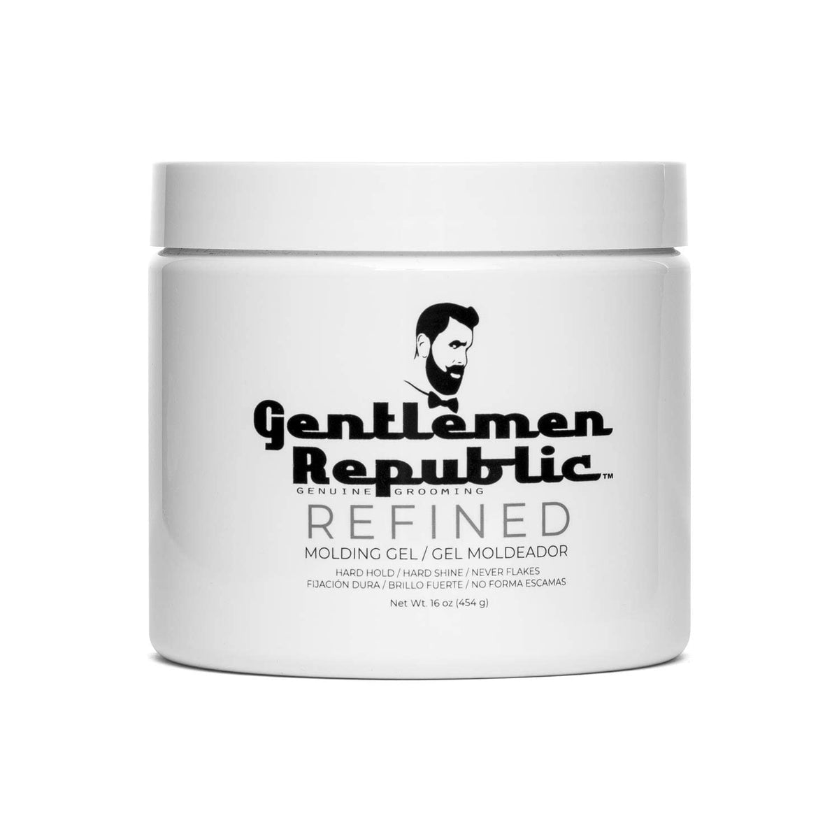 Gentlemen Republic open jar texture showing smooth gel for easy application