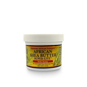 Genuine African Formula front jar showing product and benefit of easy moisturizing