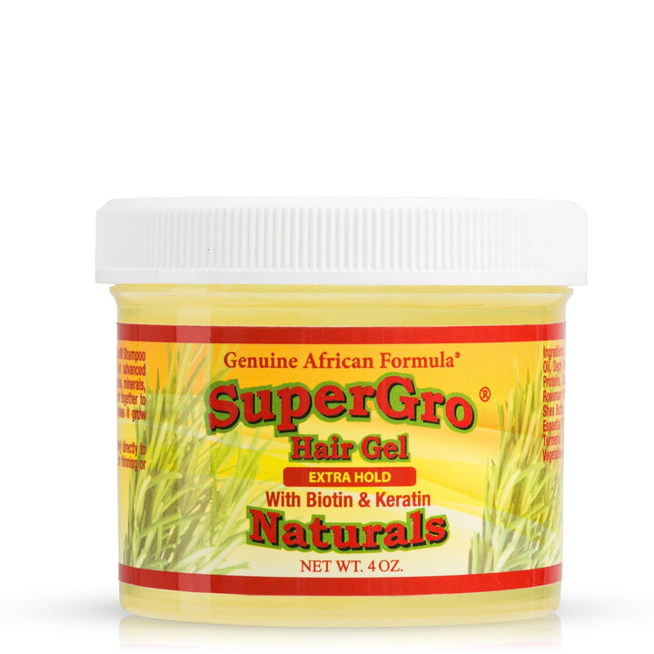 Genuine African Formula front packaging showing 4 oz jar and label benefits