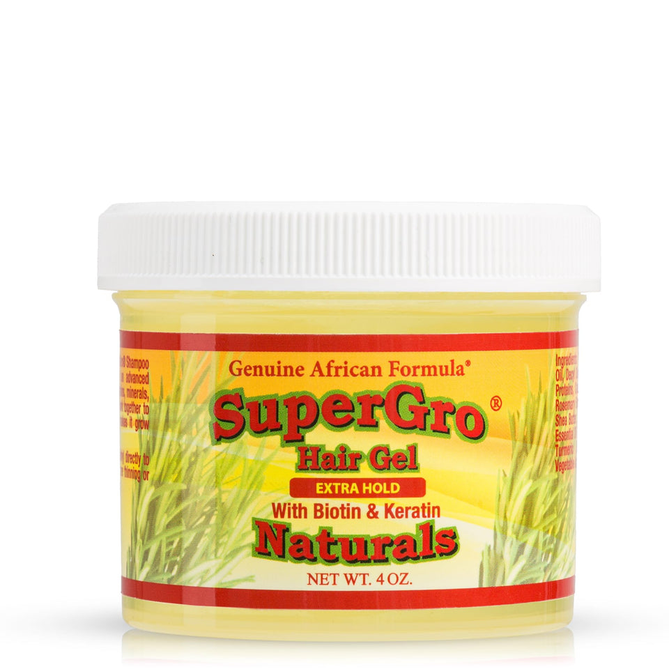 Genuine African Formula front packaging showing 4 oz jar and label benefits