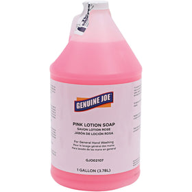 Genuine Joe front-facing gallon bottle showing product for easy identification