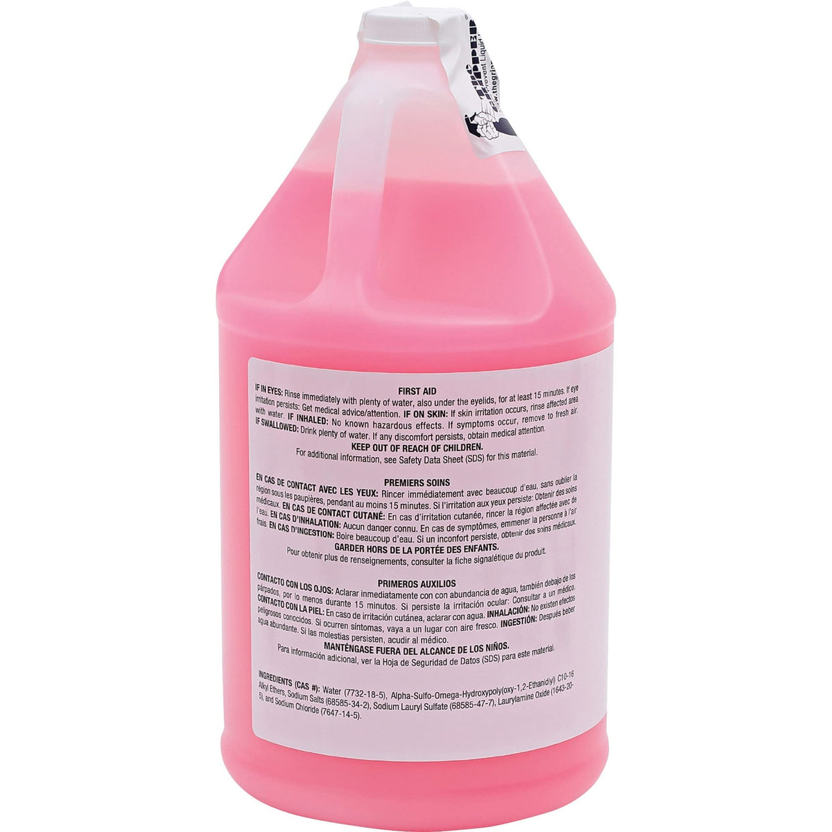 Genuine Joe close-up rich lather texture illustrating creamy foam and gentle cleansing