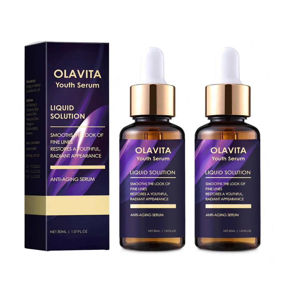 Genvyne Olavita front packaging showing bottle and label for clear product identification and trust