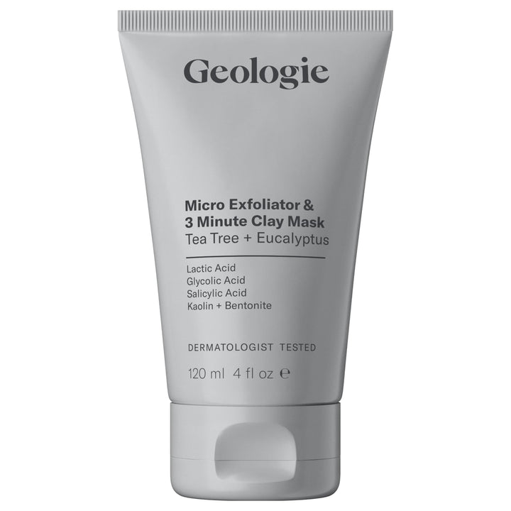 Geologie front tube shot showing packaging and readable brand for quick identification