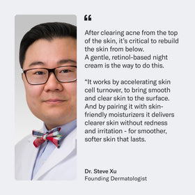 Geologie hyaluronic acid visual illustrating deep hydration and plumping effect