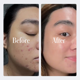 Geologie application in nighttime routine demonstrating easy absorption
