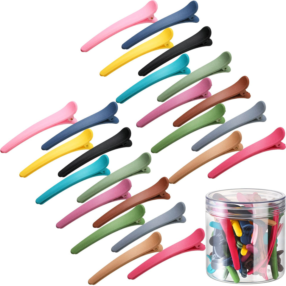 Geosar front packaging showing full 24-clip set and transparent case for organized storage