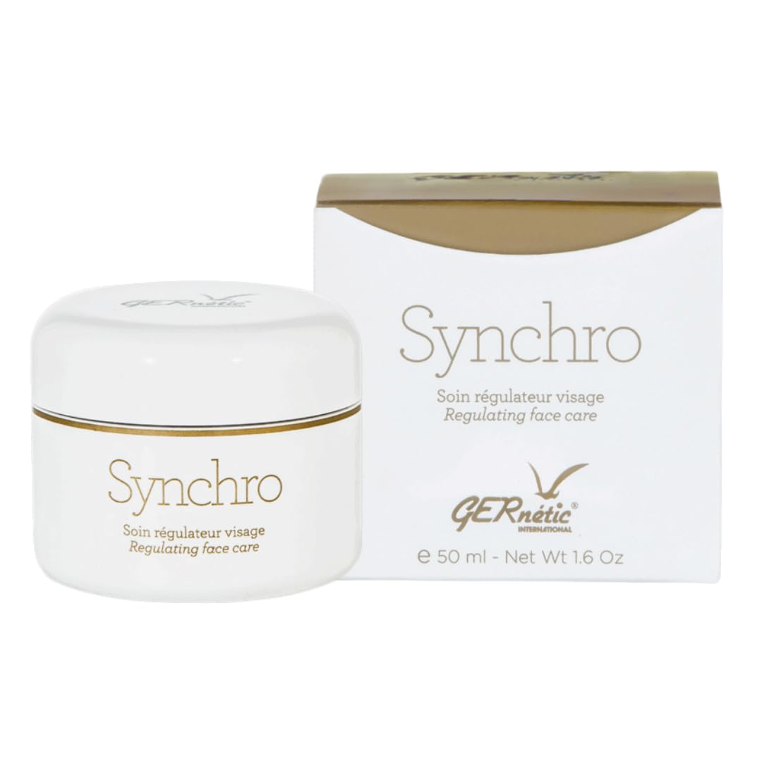 Gernetic Synchro Cream front packaging showing jar and brand for reliable moisturization