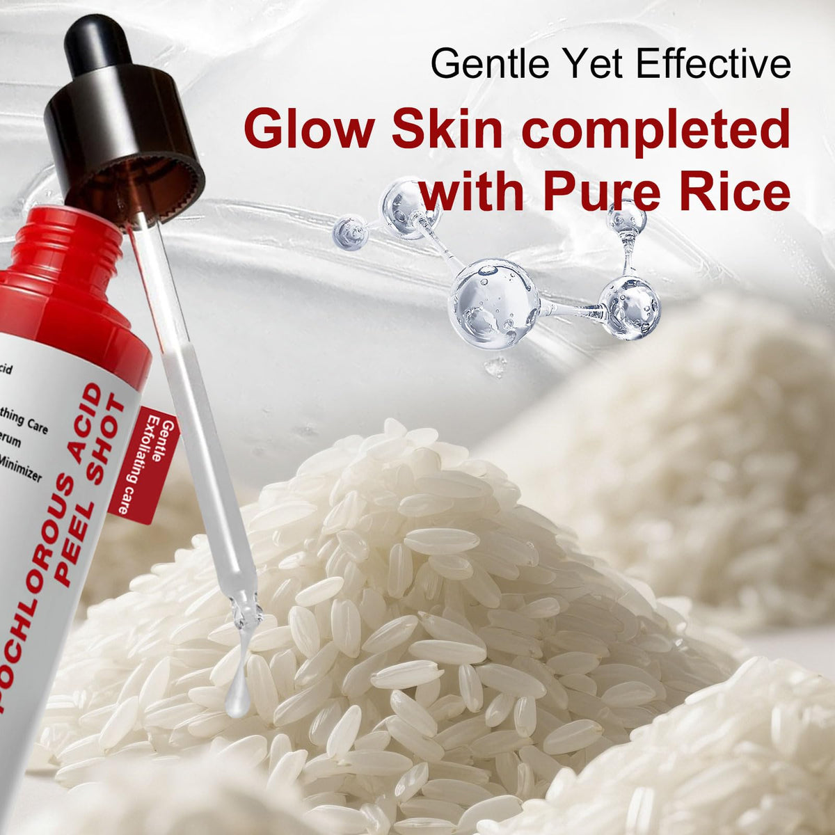 GESHANZHIShui close-up texture of lightweight serum for quick absorption