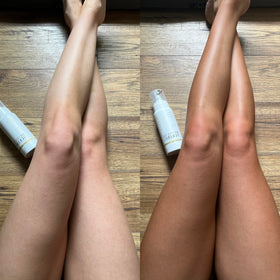 Get Into The Limelight application on hand demonstrating visible guide color for accurate coverage