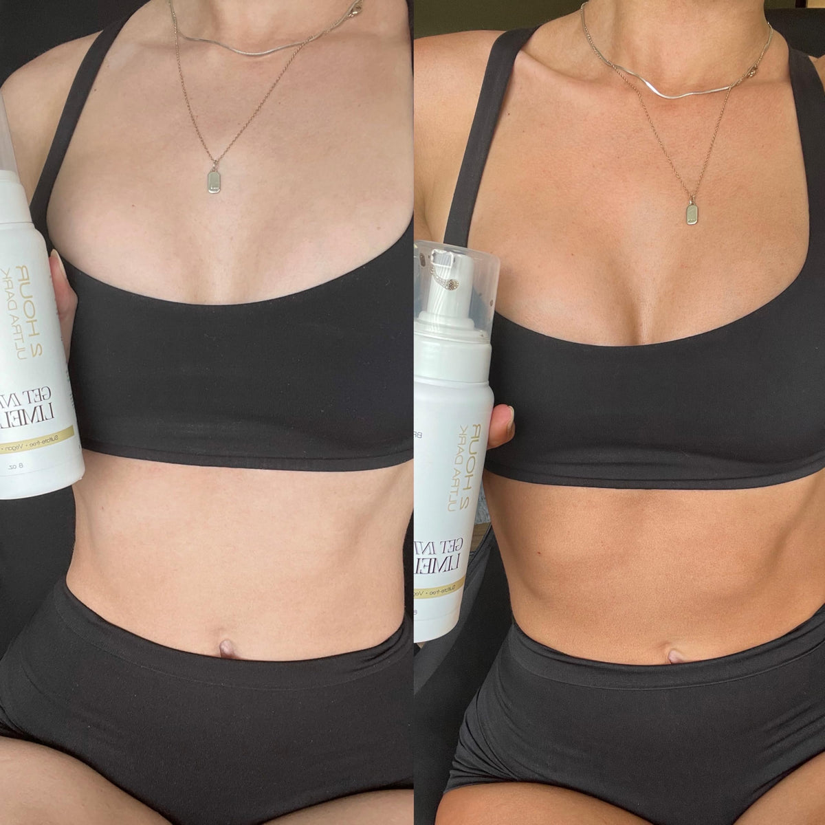 Get Into The Limelight bottle size comparison demonstrating 8 oz capacity and travel scale
