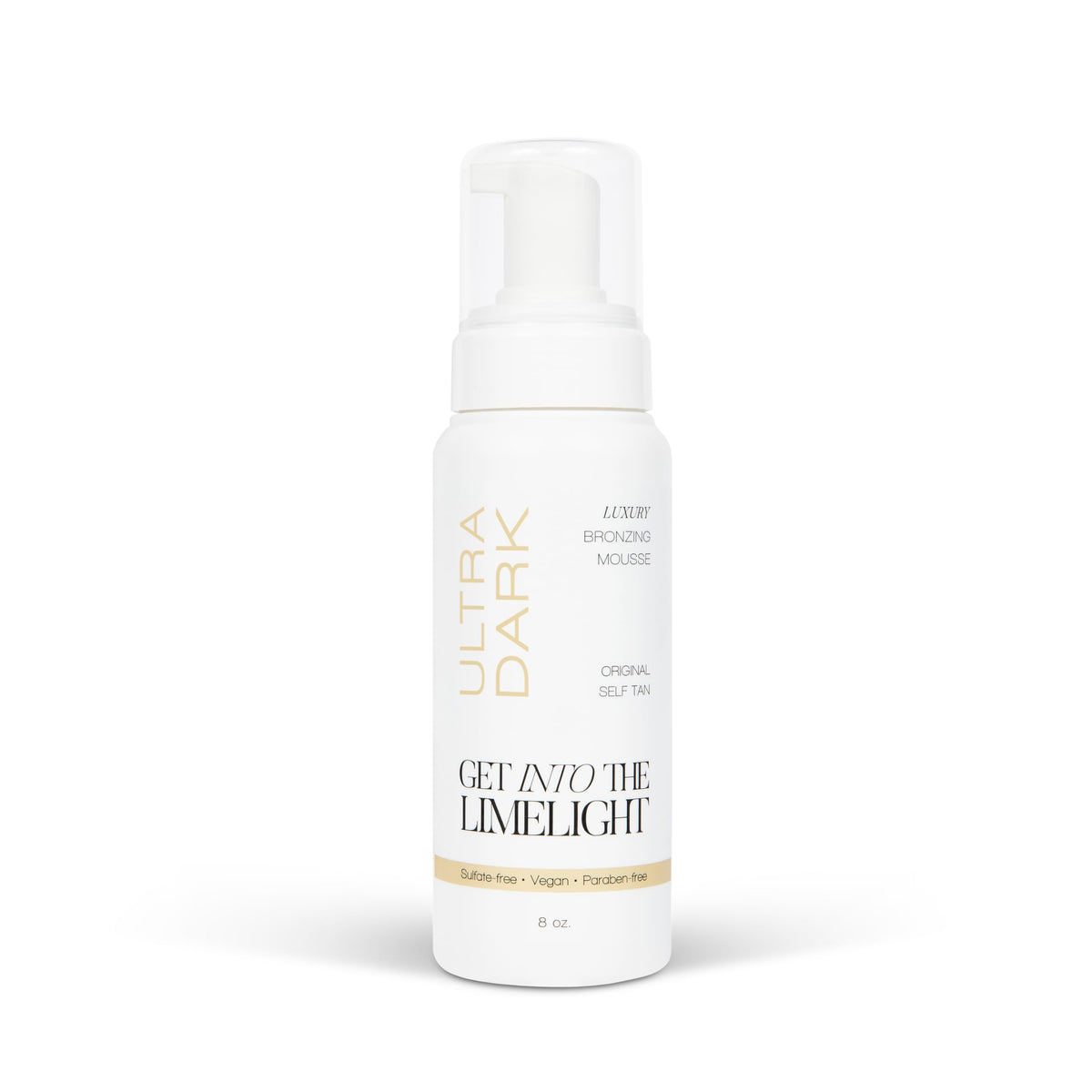 Get Into The Limelight front packaging showing 8 oz bottle and label benefit
