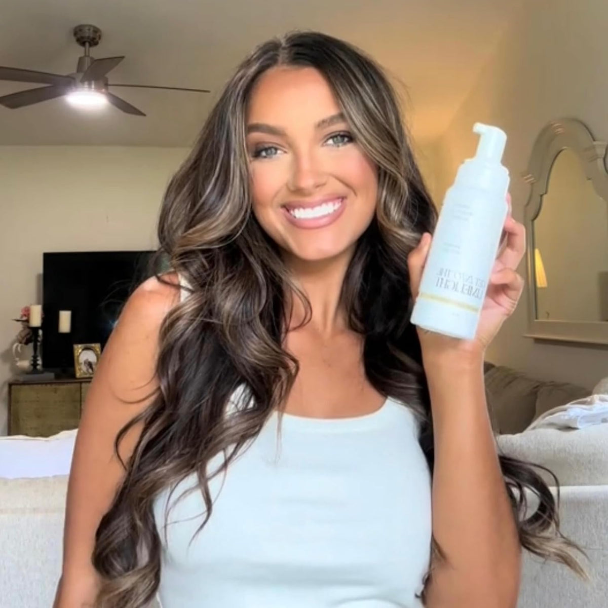 Get Into The Limelight ingredients label closeup highlighting clean, dermatologist-tested formula