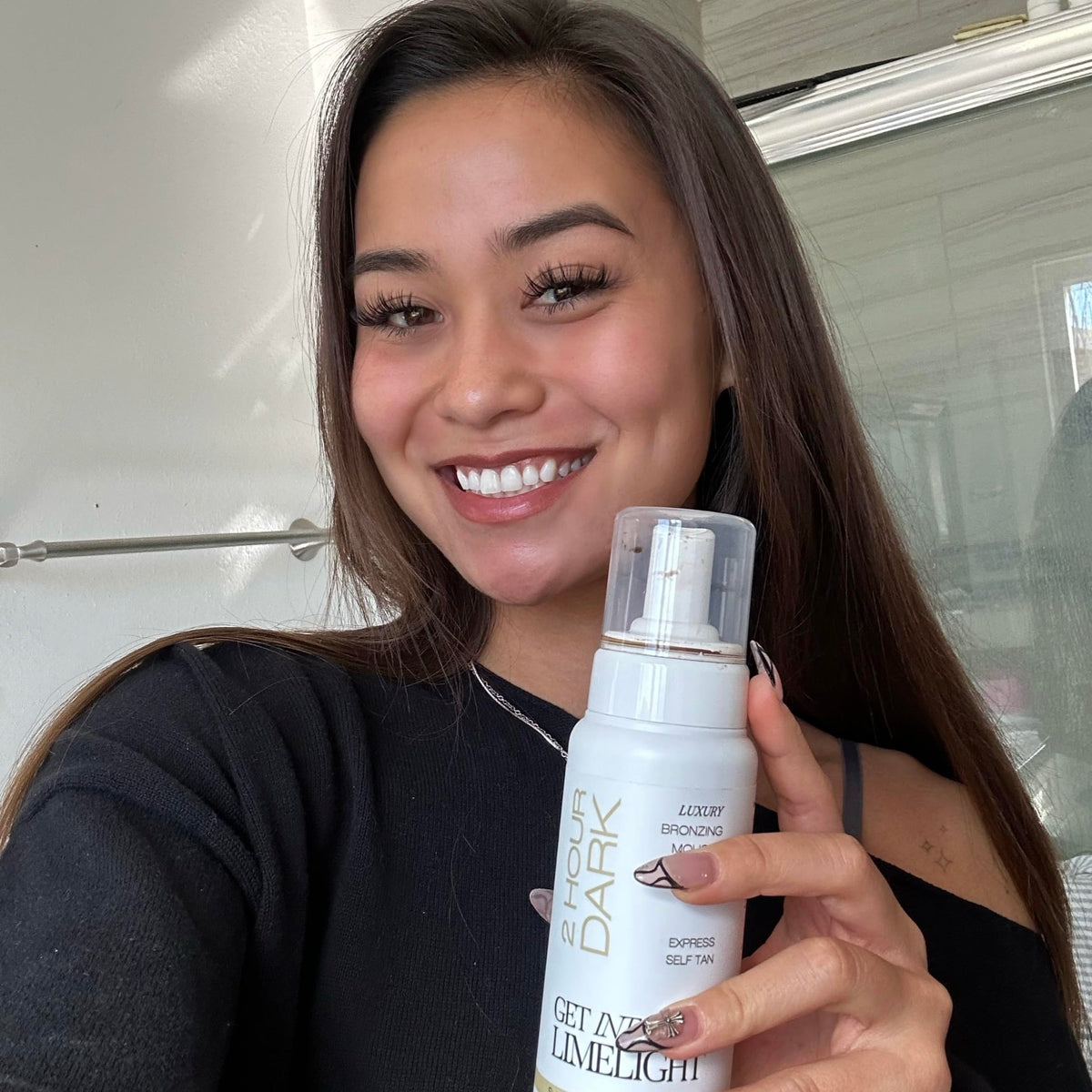 Get Into The Limelight label ingredients detail highlighting clean formula benefits