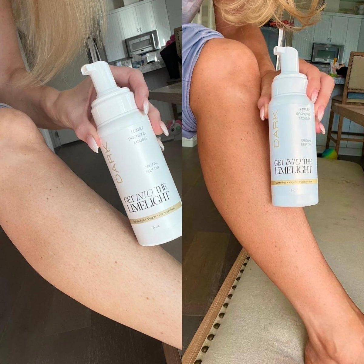 Get Into The Limelight bottle beside common items showing true 8 oz size