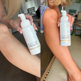 Get Into The Limelight bottle beside common items showing true 8 oz size