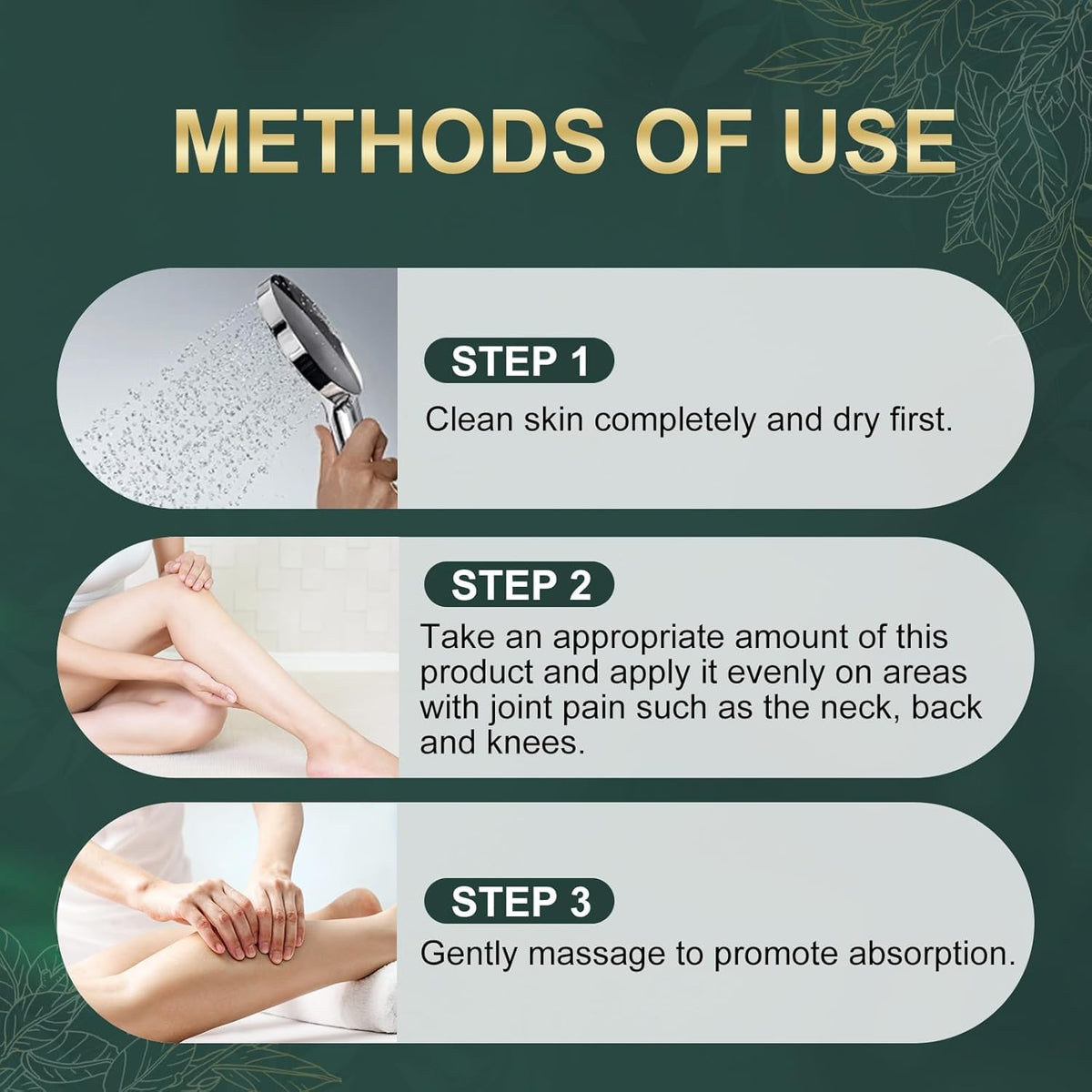 gethorey ingredients label closeup showing hyaluronic acid and vitamin e