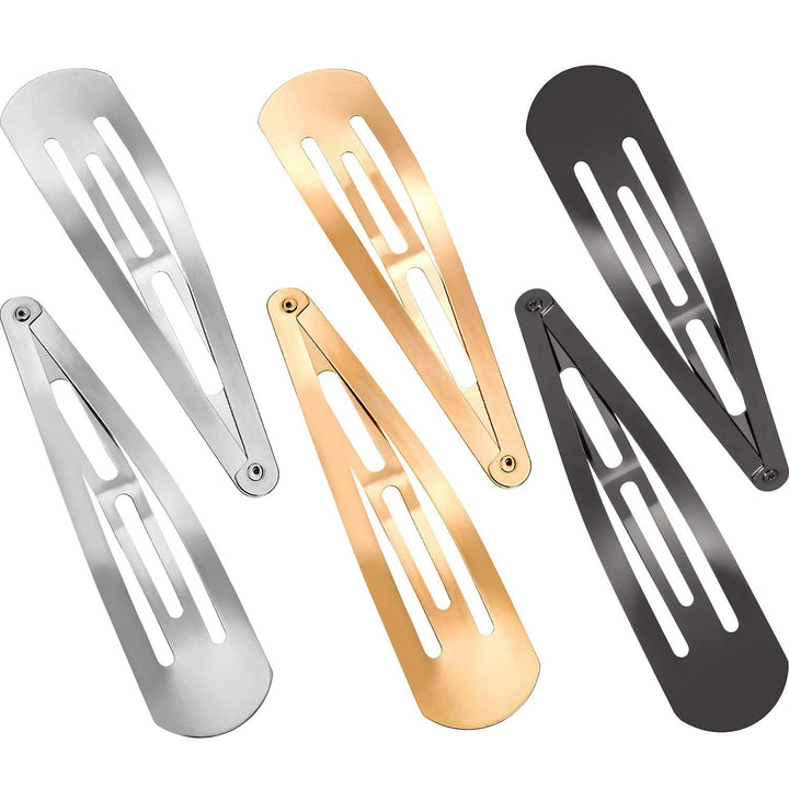 Geyoga front pack of 30 metal snap clips showing value and durability