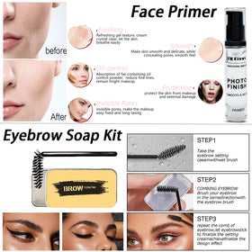 Geyomi contour stick and brow soap closeup for defined cheekbones and groomed brows