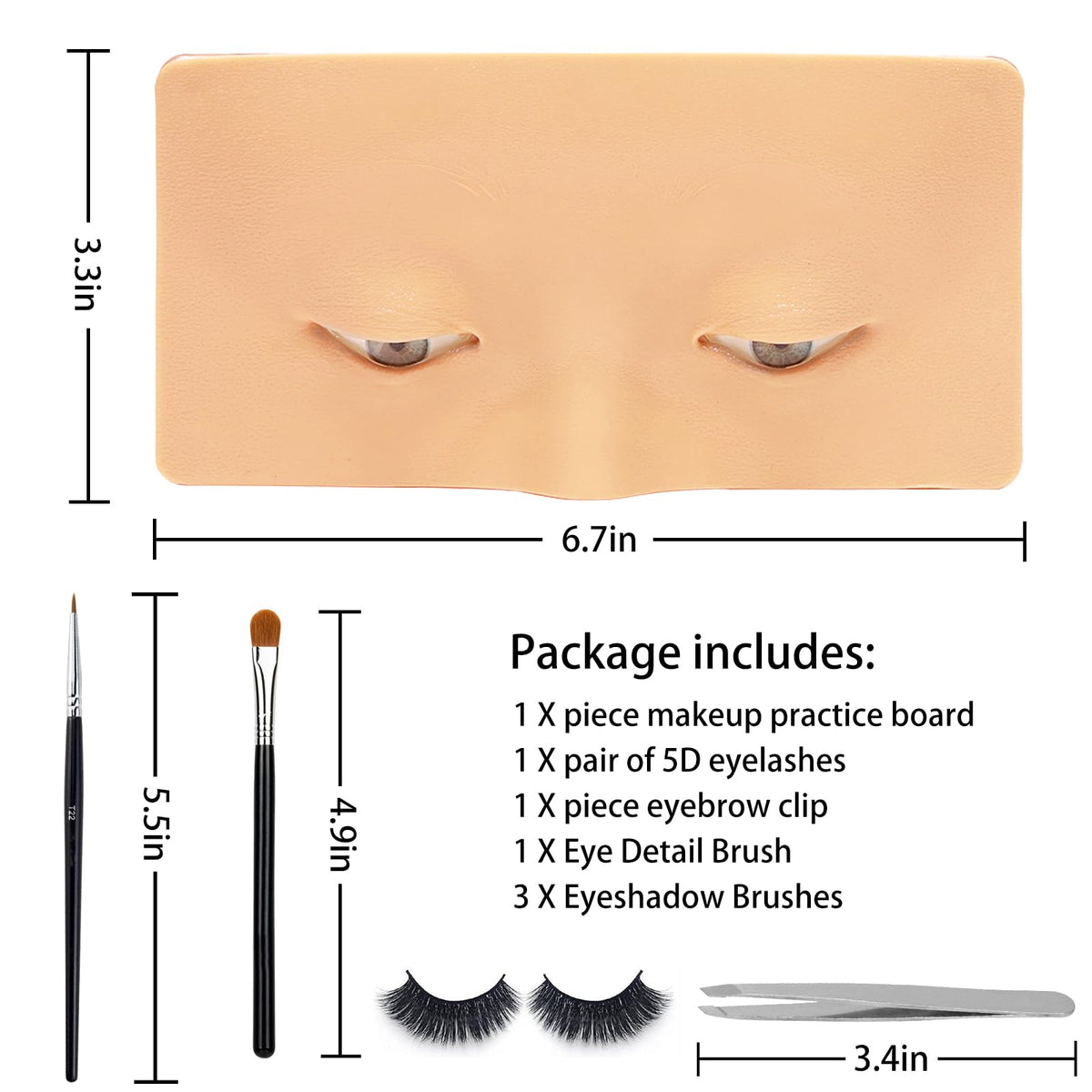 GFPGYQ close-up of silicone texture demonstrating skin-like feel for accurate brush control