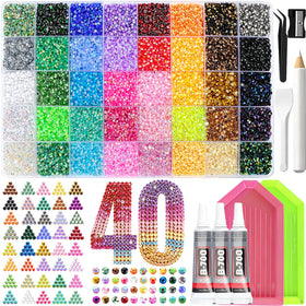 GGDECA front packaging showing full bedazzler kit and contents for quick setup