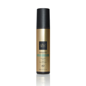 ghd Bodyguard front packaging showing bottle and label for lightweight protection