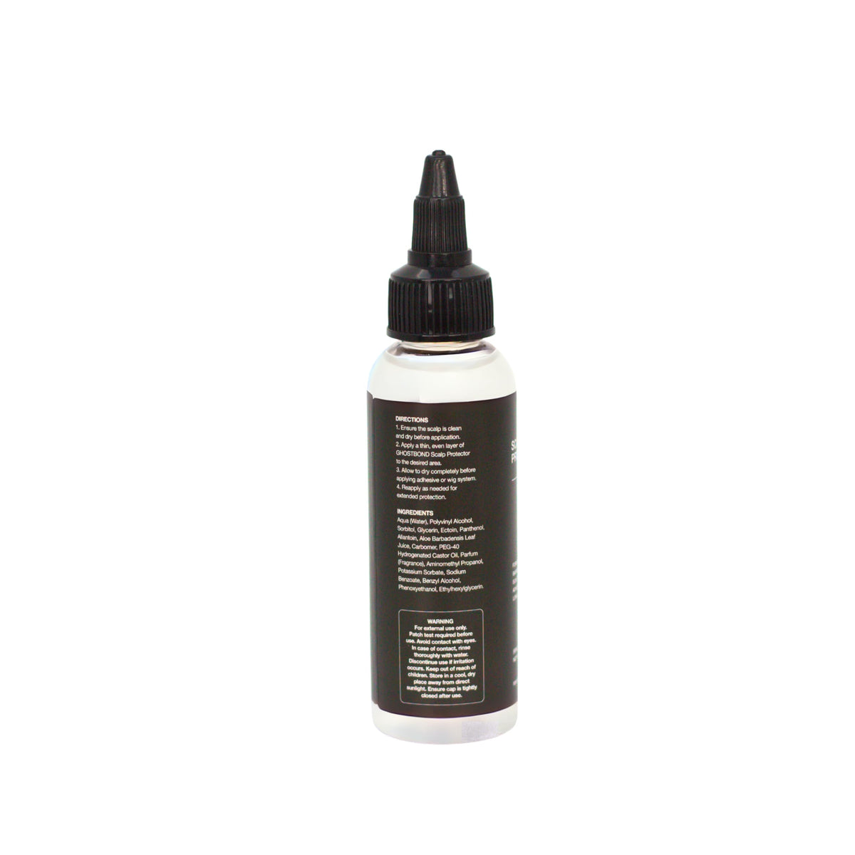 GHOSTBOND product drop on skin highlighting fast-dry, invisible protective texture